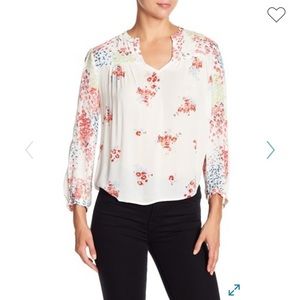 Lucky Brand Floral Blouse